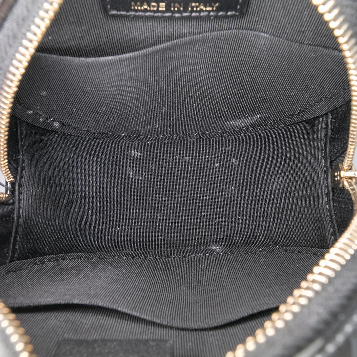 Black Chanel Quilted Patent Round As Earth Crossbody