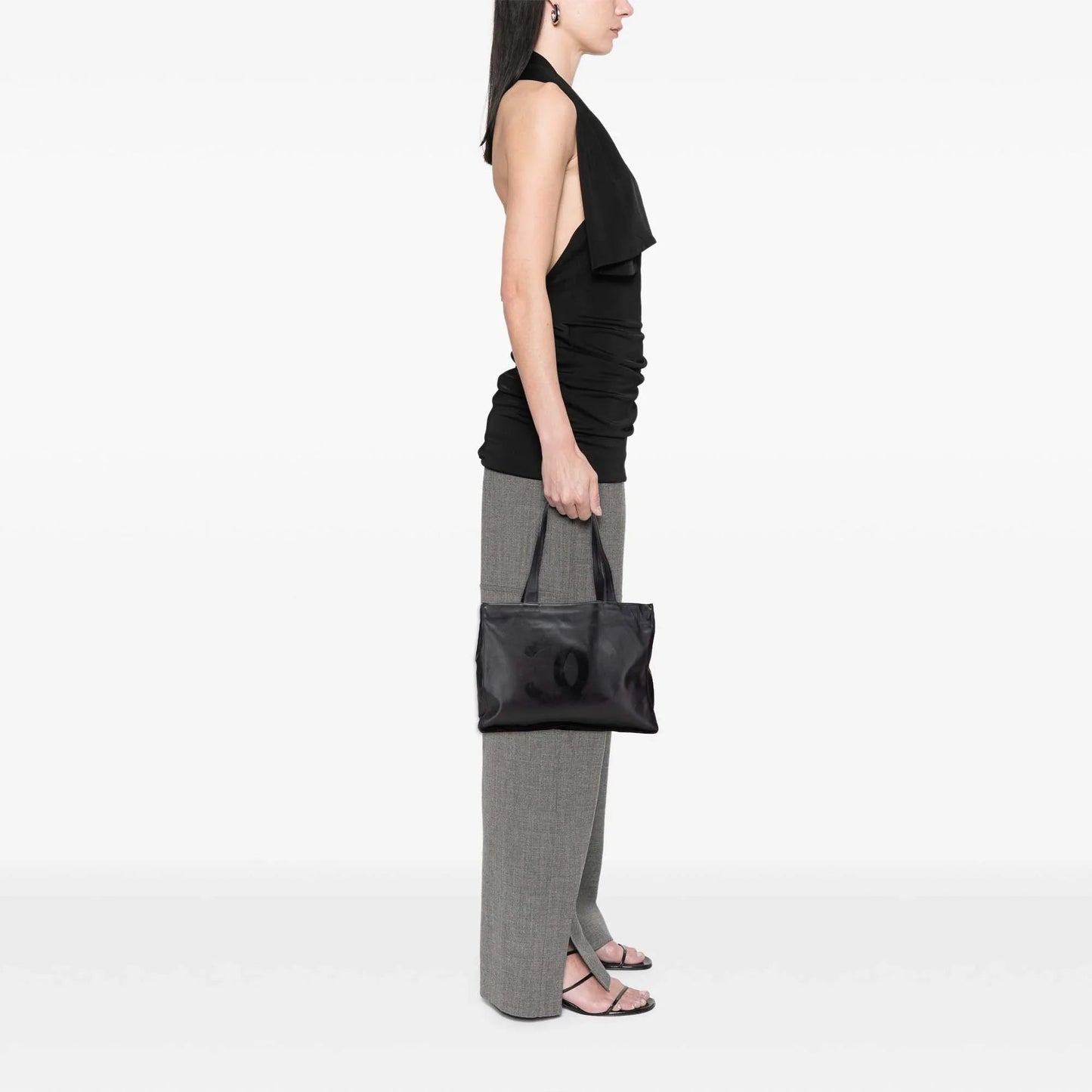 Black Chanel CC Lambskin Tote