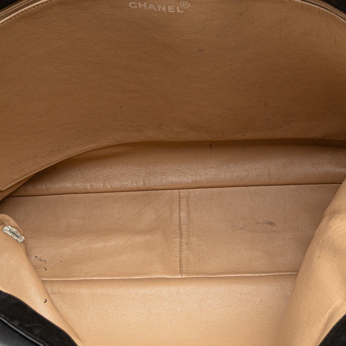 Black Chanel CC Lambskin Tote