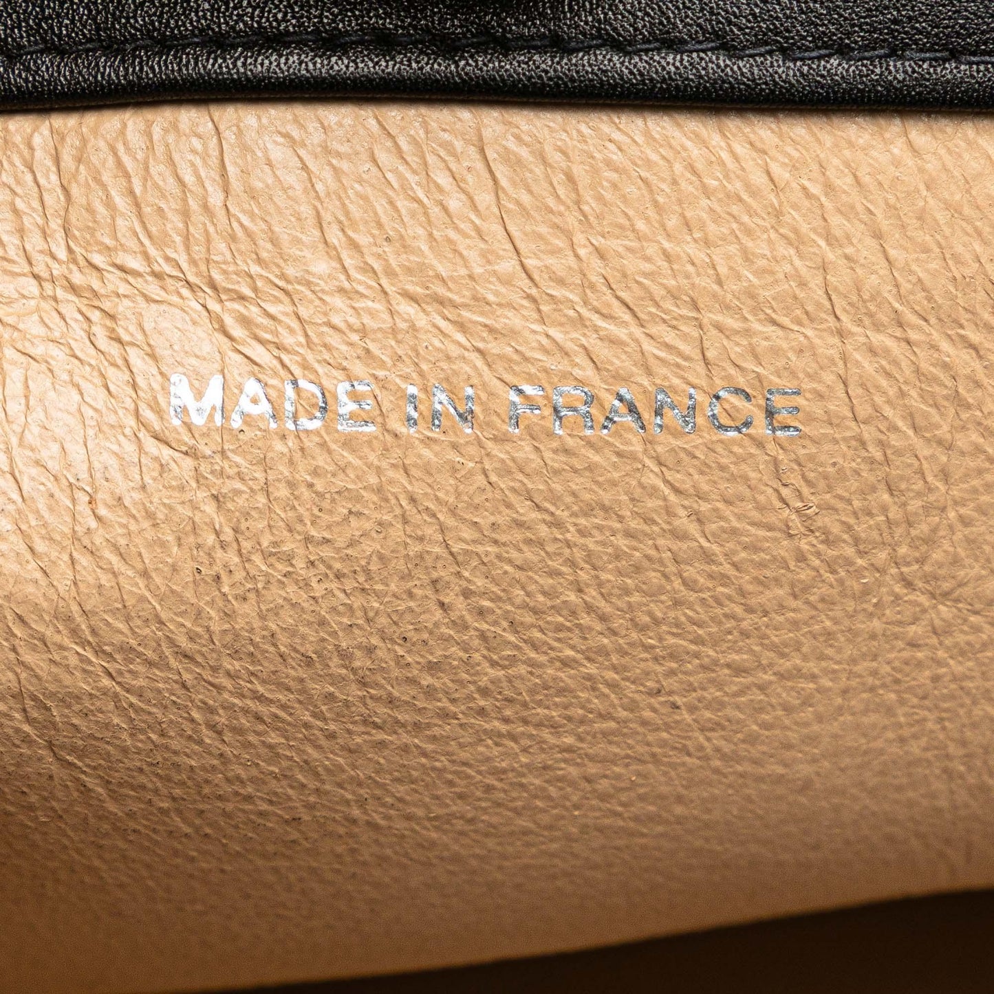 Black Chanel CC Lambskin Tote
