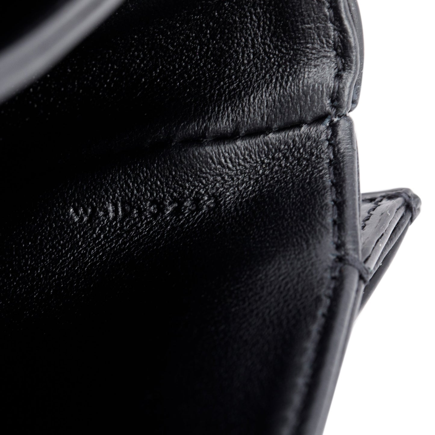 Celine 2021 Black Shiny Calfskin Leather Mini Besace Clea Shoulder Bag