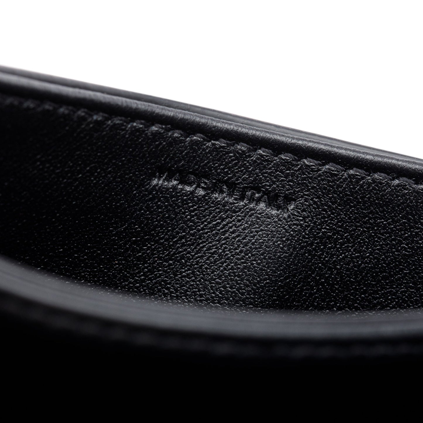 Celine 2021 Black Shiny Calfskin Leather Mini Besace Clea Shoulder Bag