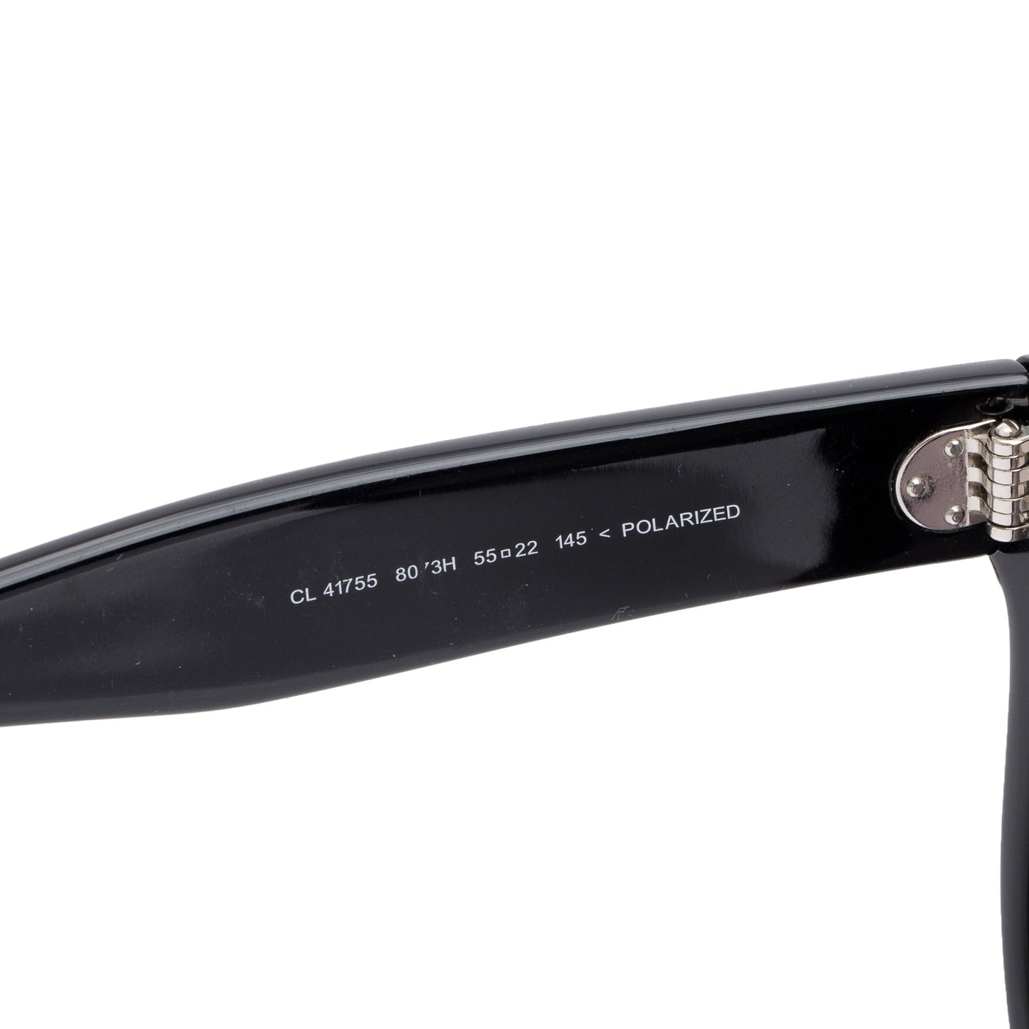 Celine CL 41755 Black Acetate Audrey Sunglasses