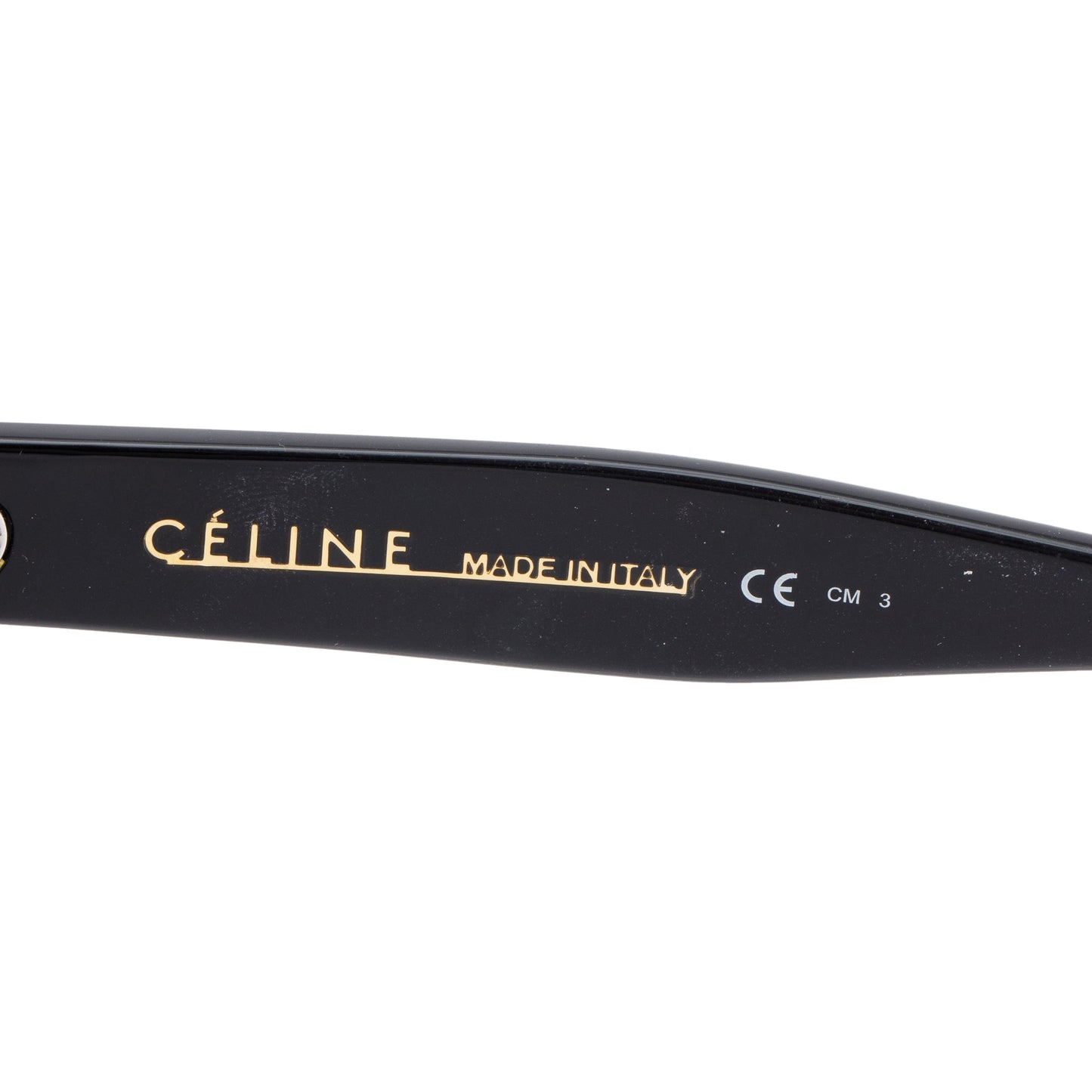 Celine CL 41755 Black Acetate Audrey Sunglasses