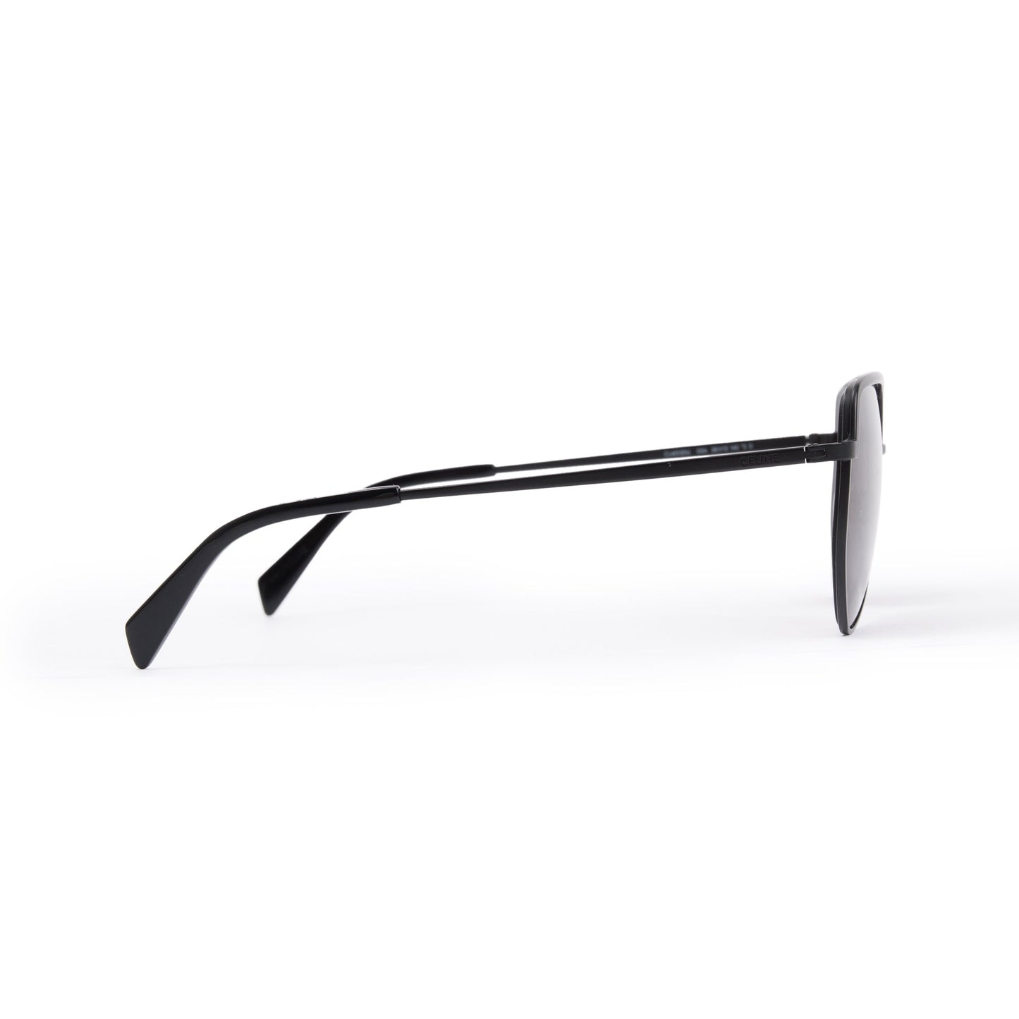 Celine CL40150U Black Acetate Gradient Geometric Sunglasses