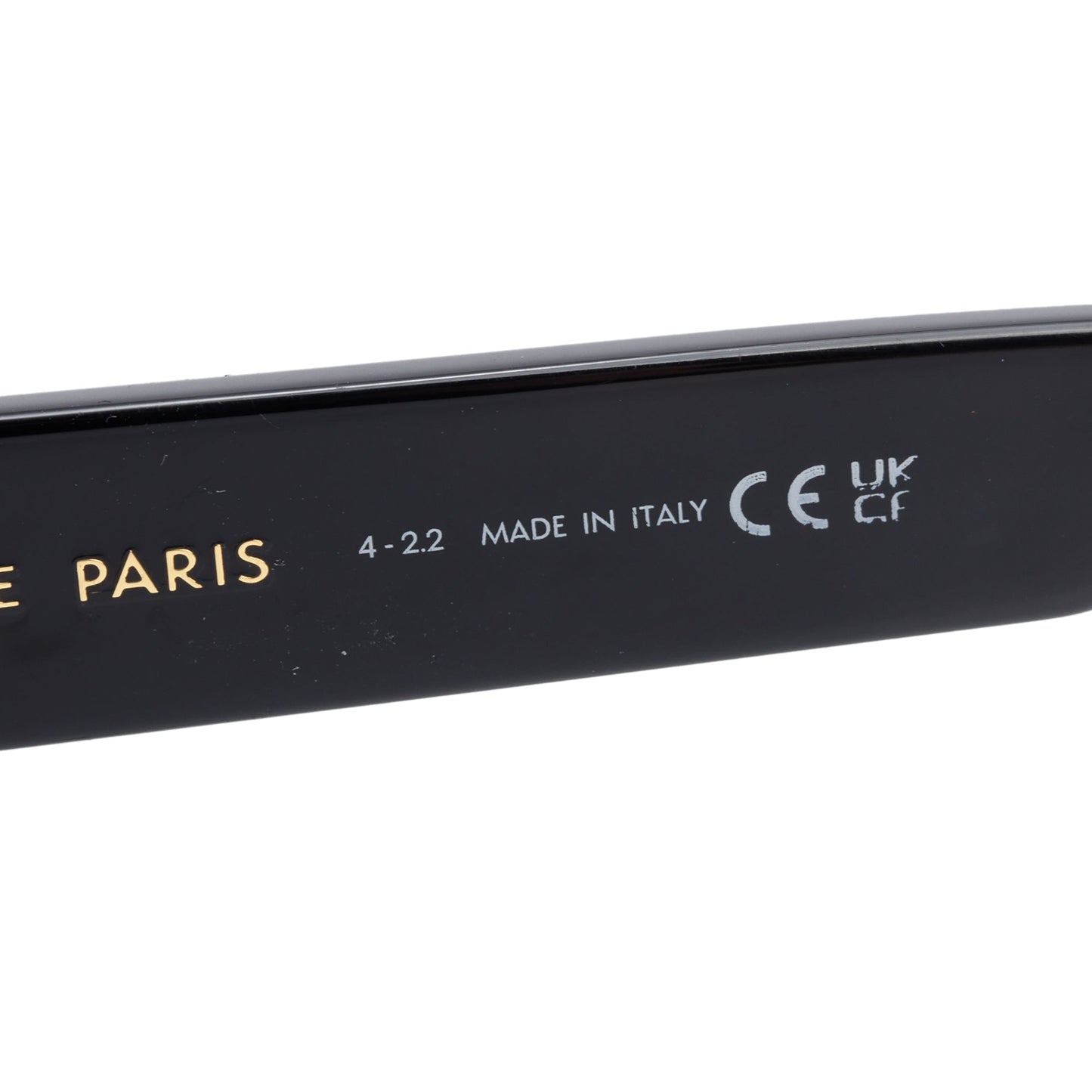 Celine CL40194U Black Acetate Triomphe 01 Oval Sunglasses