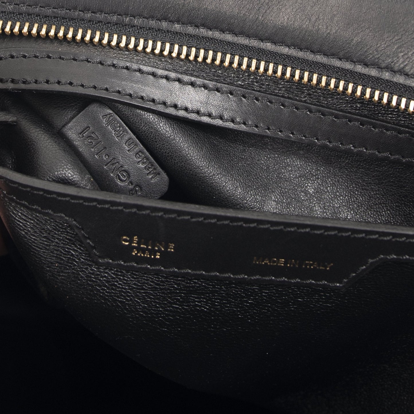 Celine Medium Tricolor Trapeze Bag