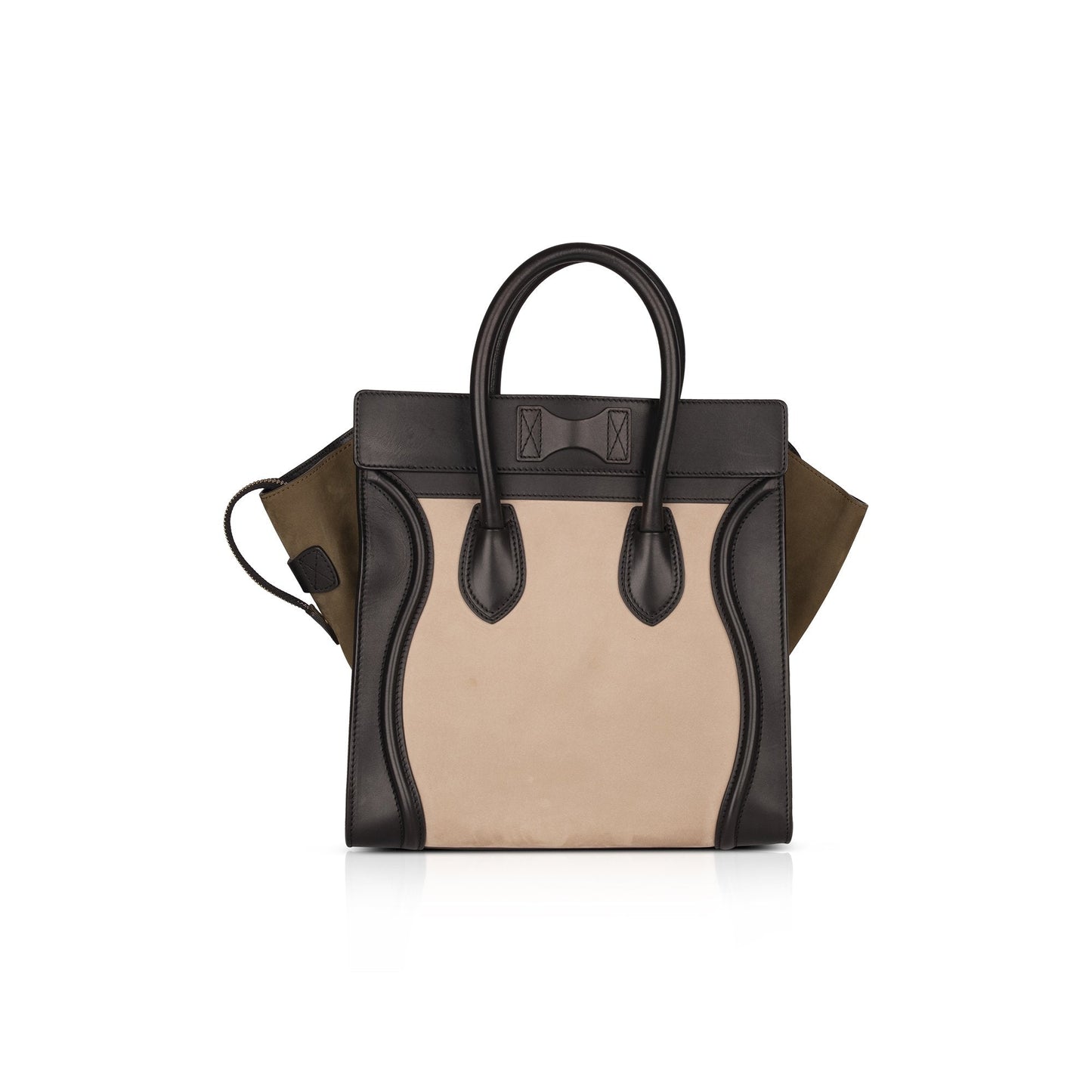 Celine Tricolor Mini Luggage Tote