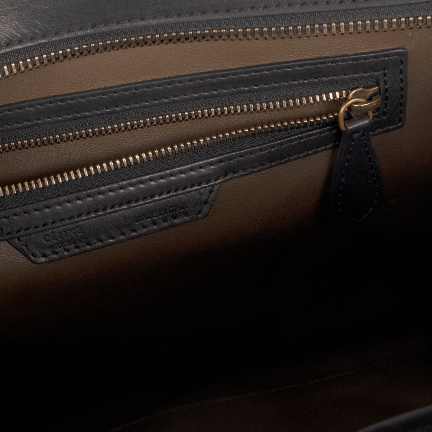 Celine Tricolour Mini Luggage Tote