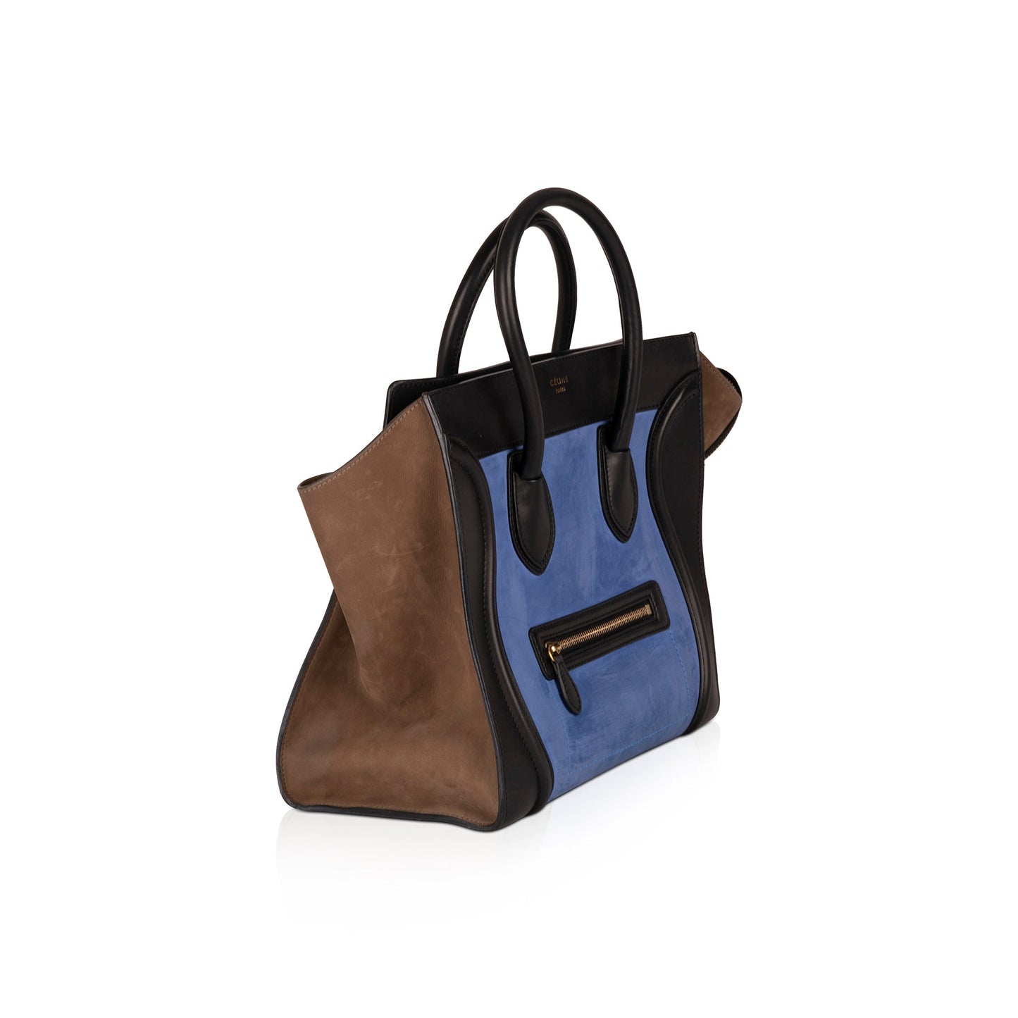 Celine Tricolour Mini Luggage Tote