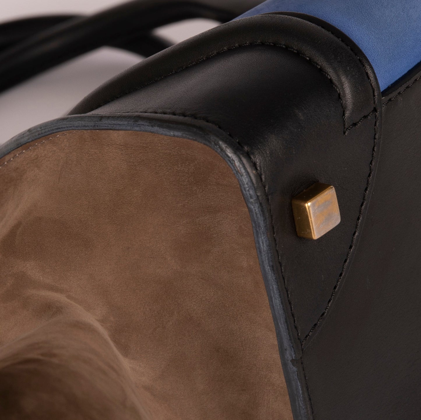 Celine Tricolour Mini Luggage Tote