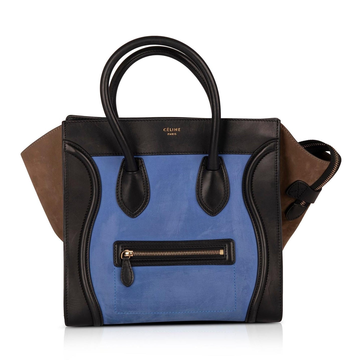 Celine Tricolour Mini Luggage Tote