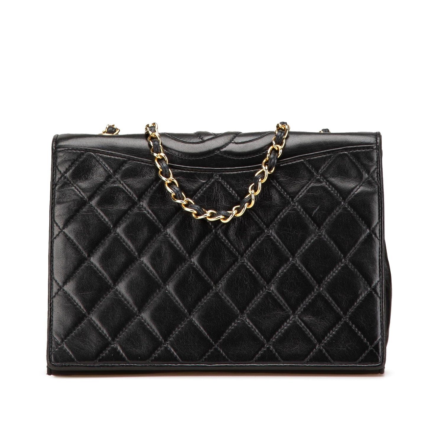 Chanel CC Quilted Lambskin Full Flap