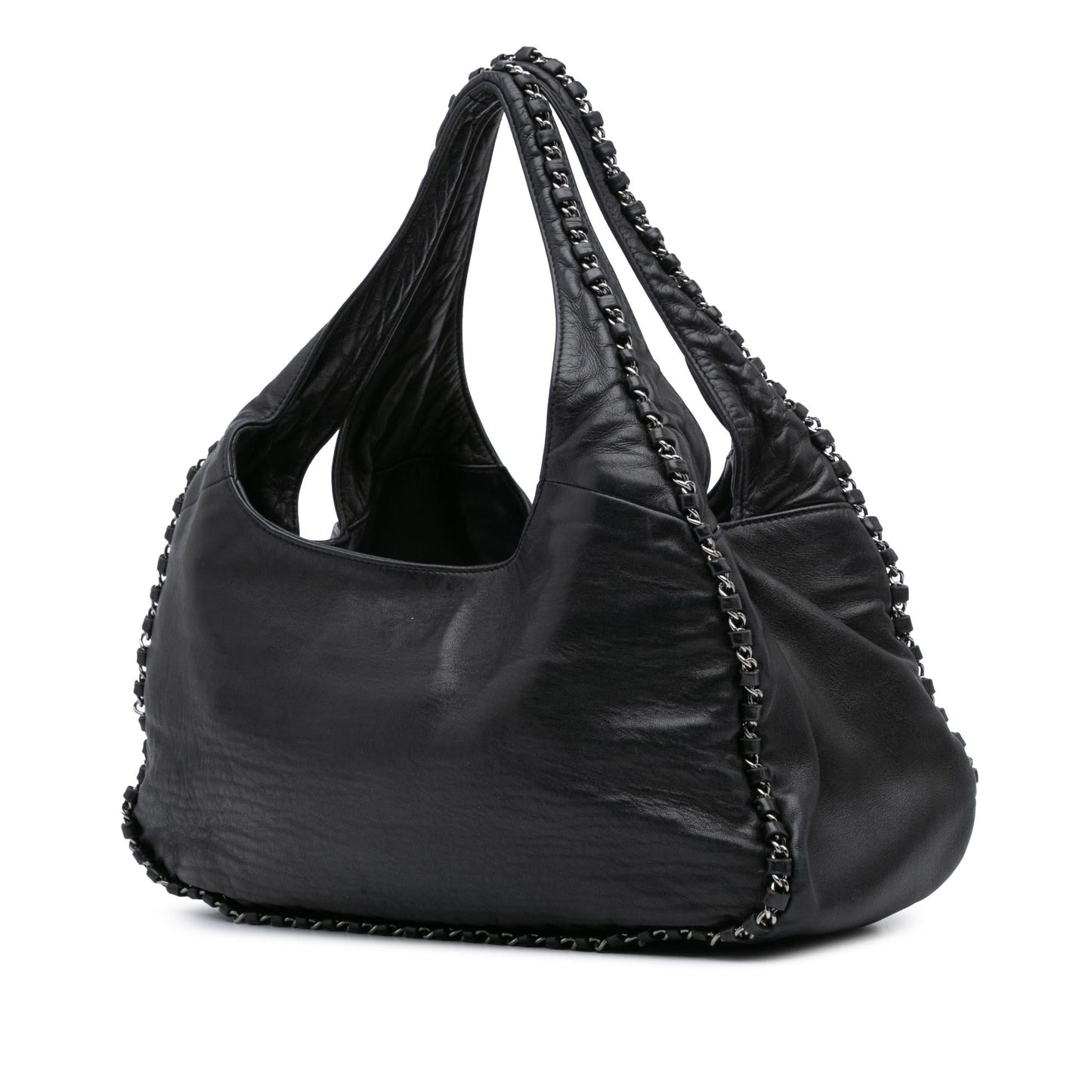Chanel Calfskin Chain Around Hobo