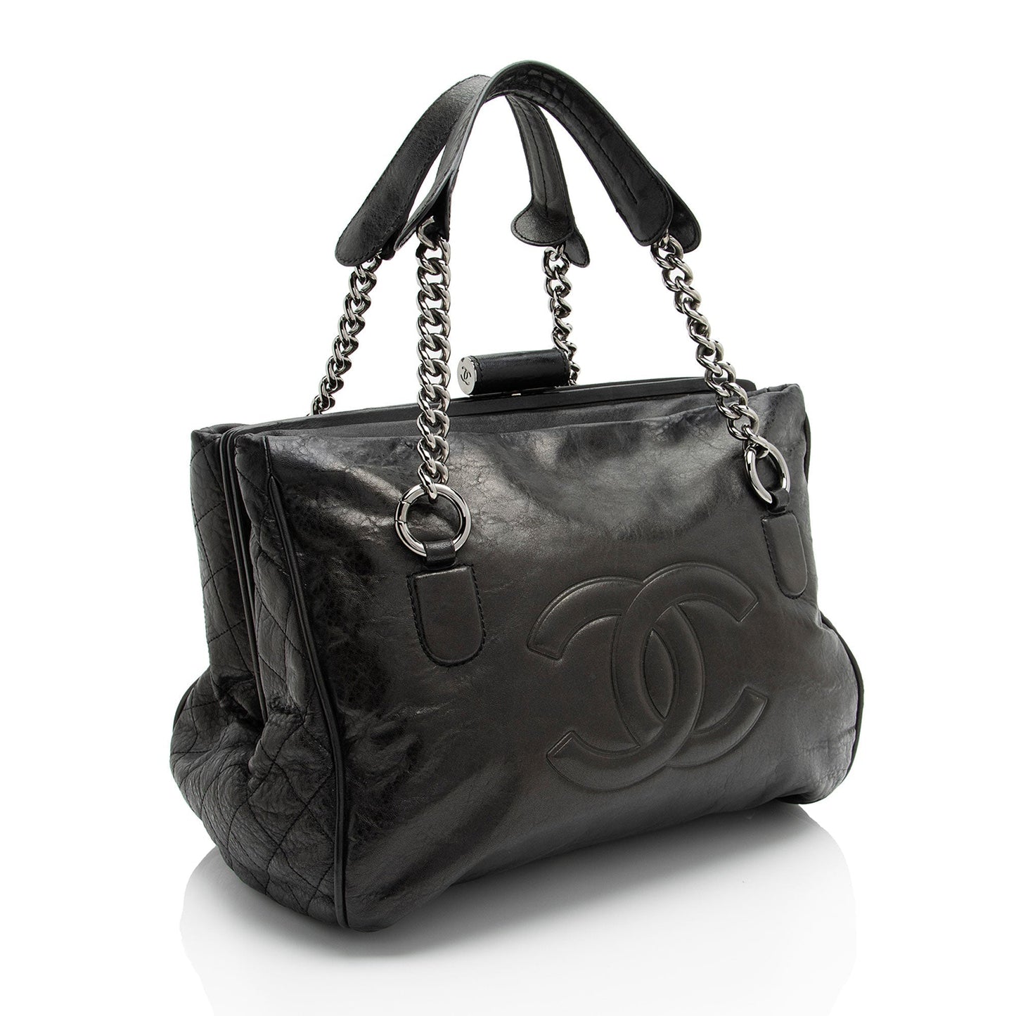 Chanel Calfskin Perfect Day Grand Shopping Tote (SHF-0y7NE2)