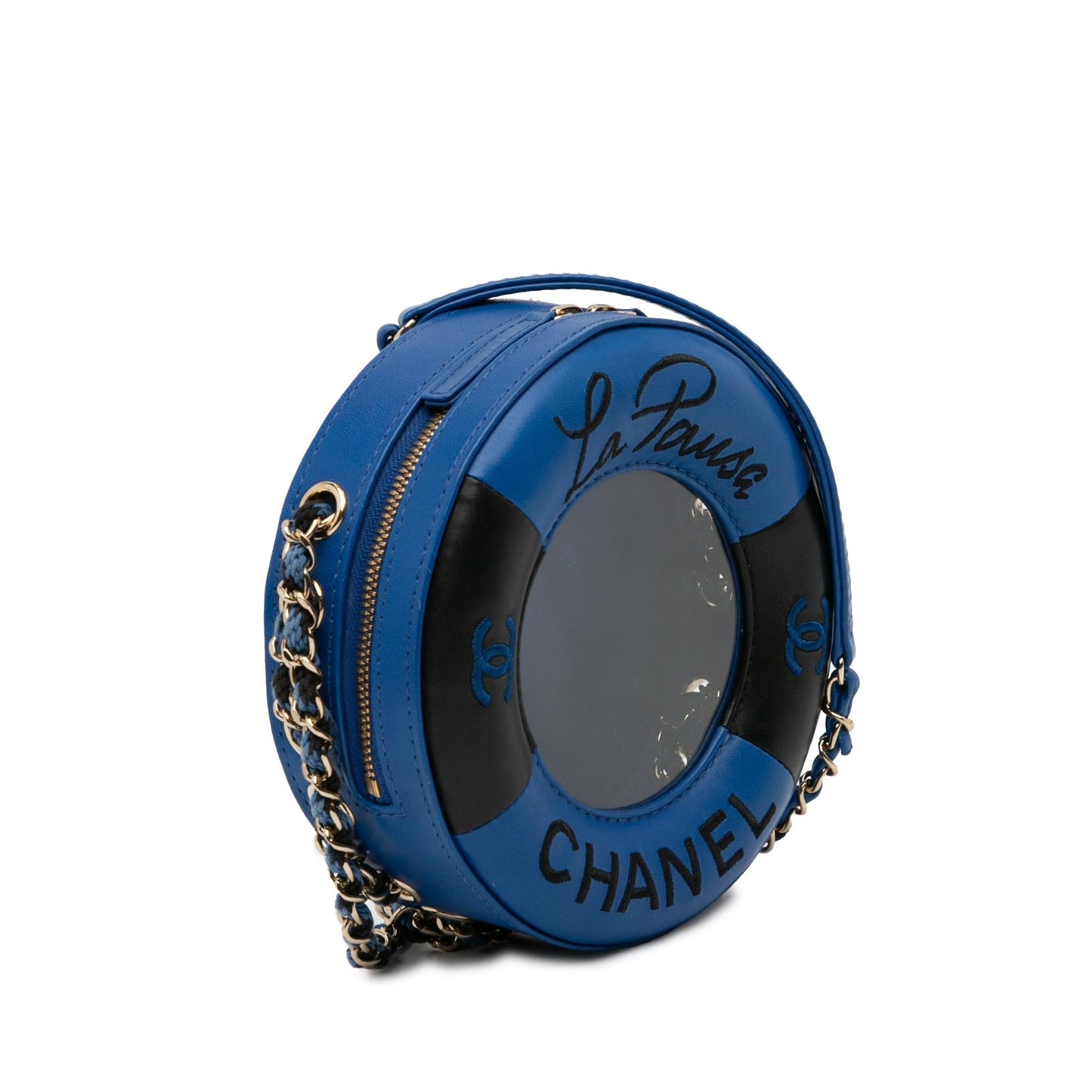 Chanel Coco Lifesaver Round Crossbody