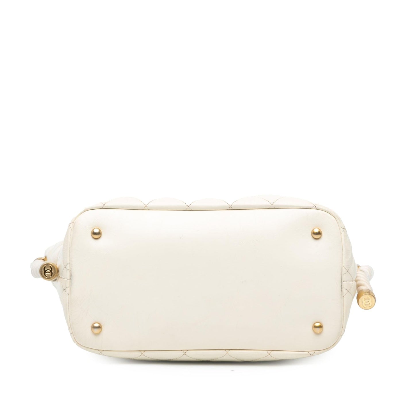 Chanel Crumpled Calfskin En Vogue Rope Satchel (SHG-YiQ0Ms)