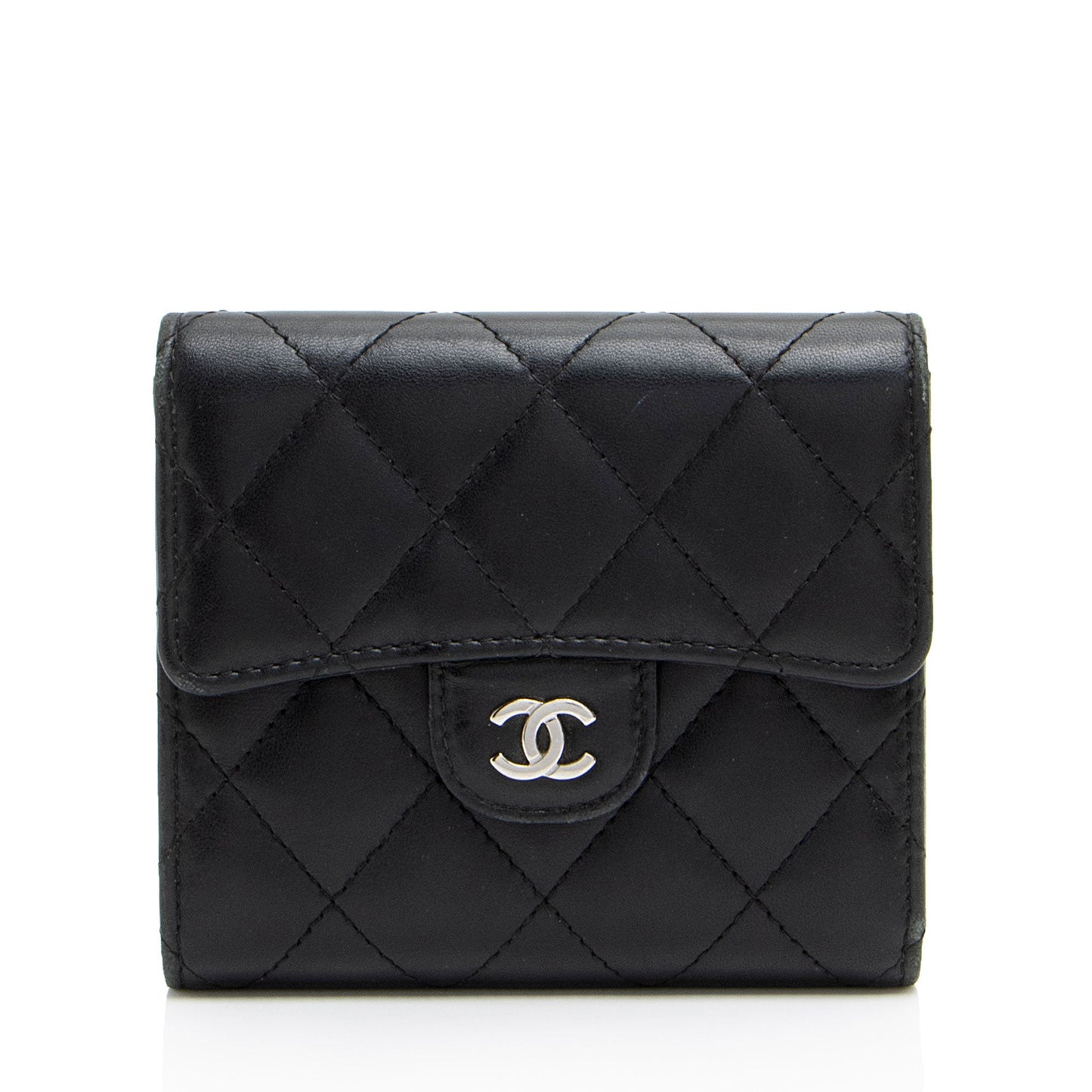 Chanel Lambskin Classic Small Flap Wallet