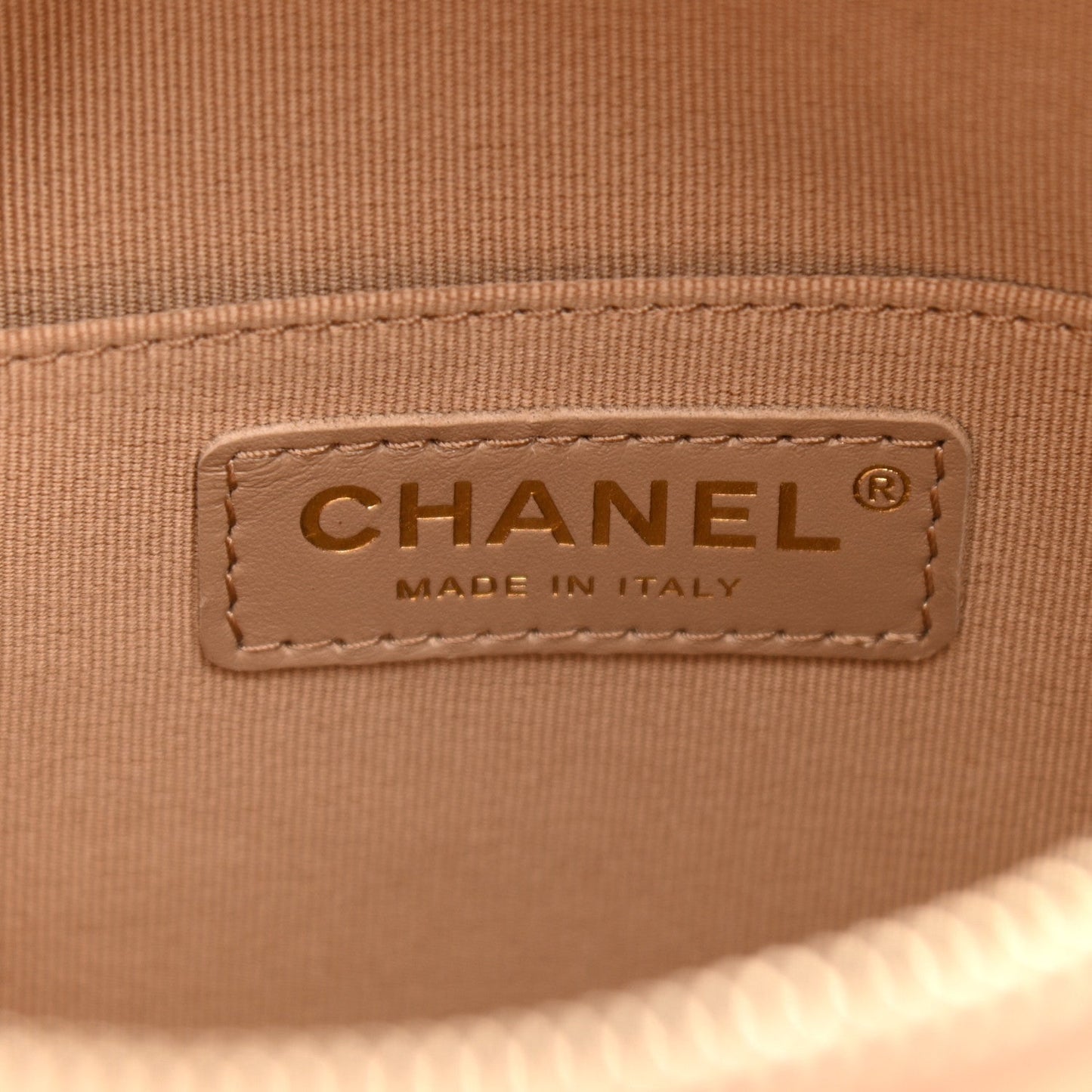 CHANEL CC QUILTED LAMBSKIN HOBO BAG