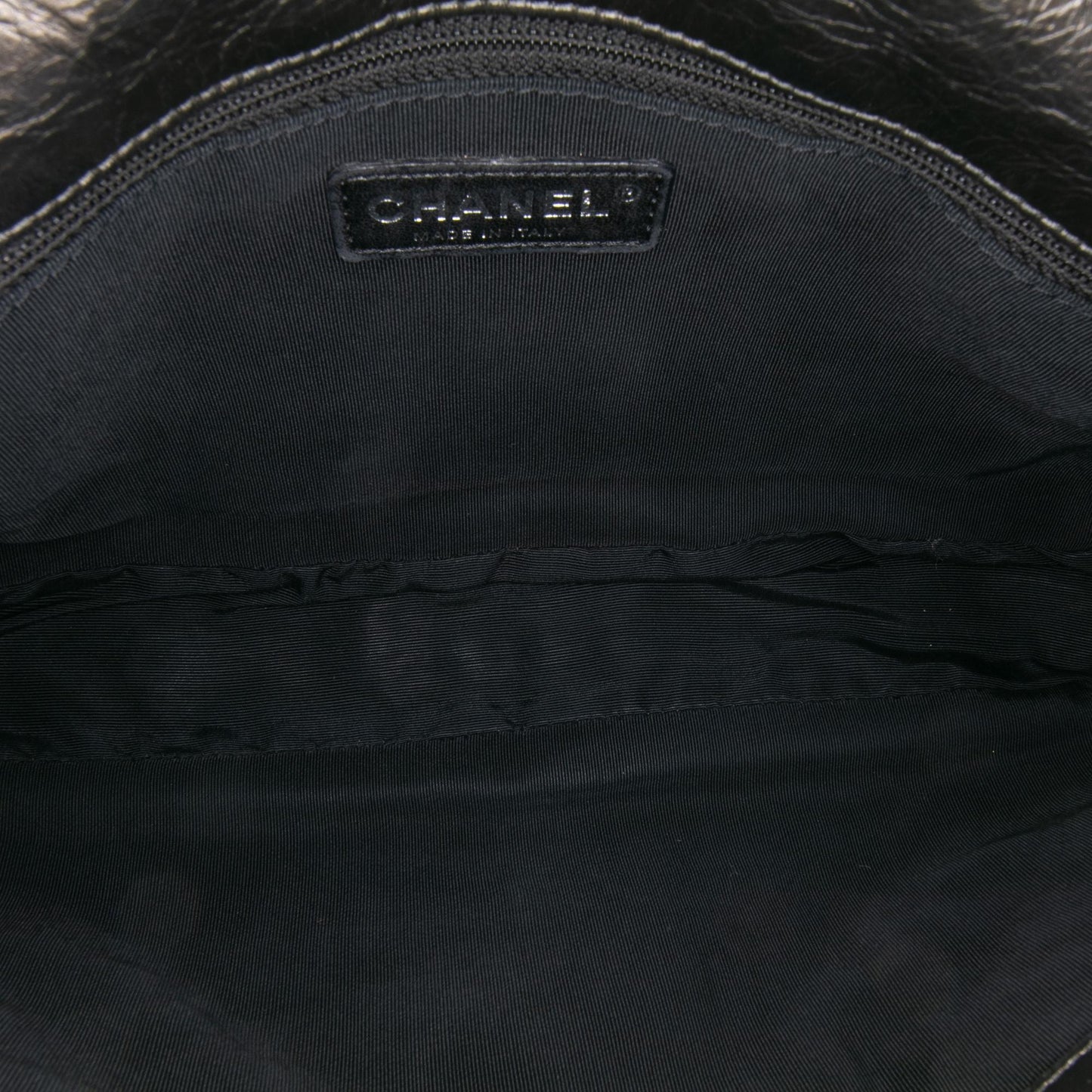 Chanel Medium Quilted Metallic Aged Calfskin Chain Me Flap