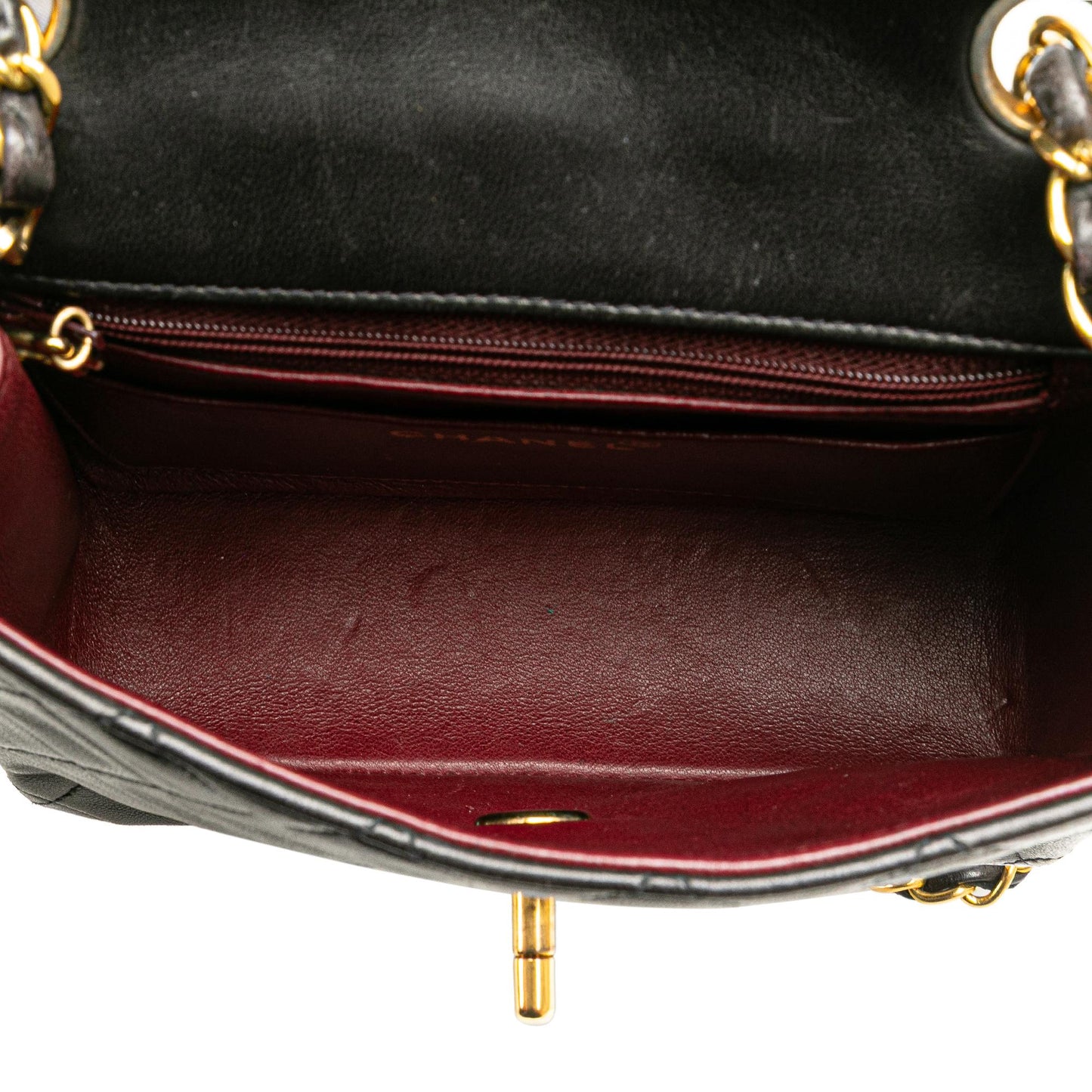 Chanel Mini Square Classic Lambskin Single Flap