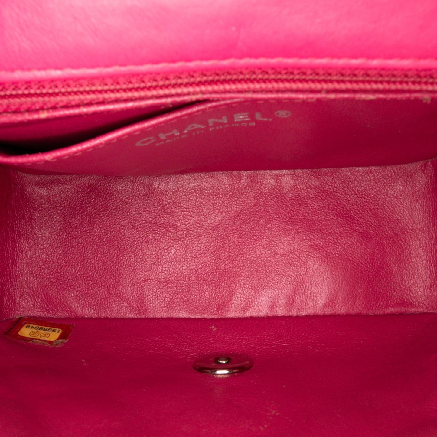 Chanel Mini Square Classic Patent Single Flap