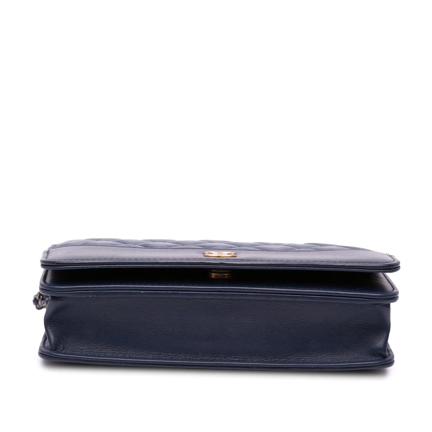 Chanel Quilted Aged Calfskin Gabrielle Wallet On Chain