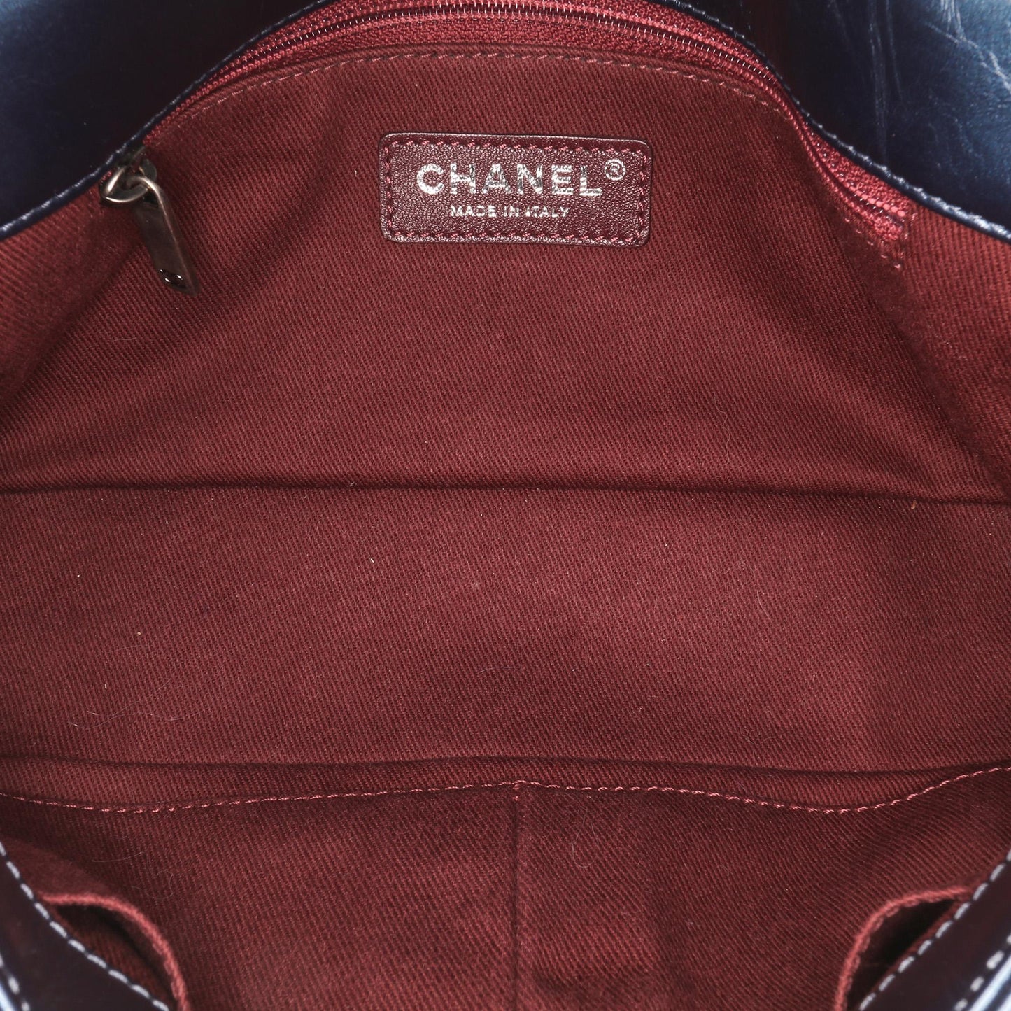 Chanel Quilted Glazed Calfskin Coco Pleats Flap