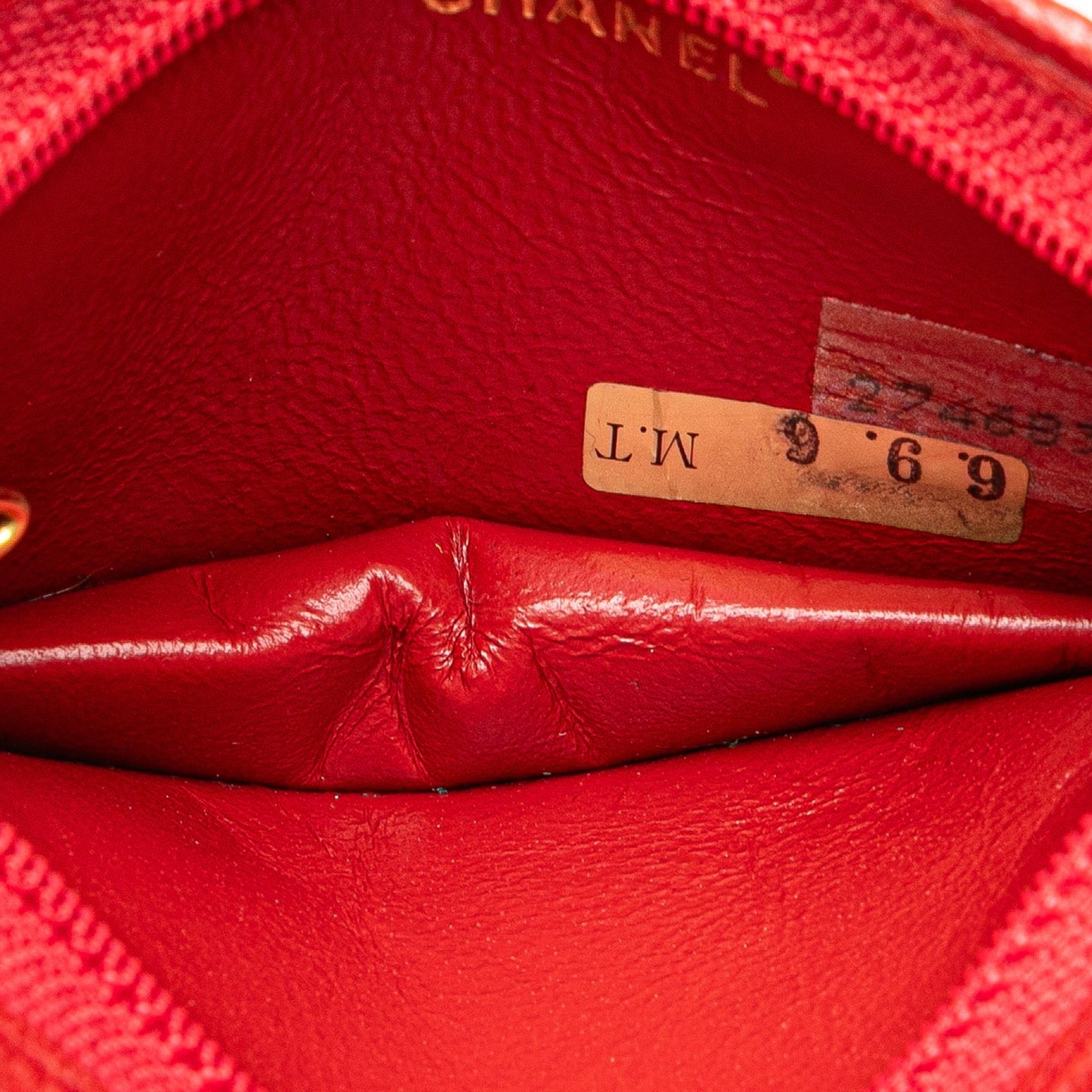 Chanel Quilted Lambskin Coin Pouch