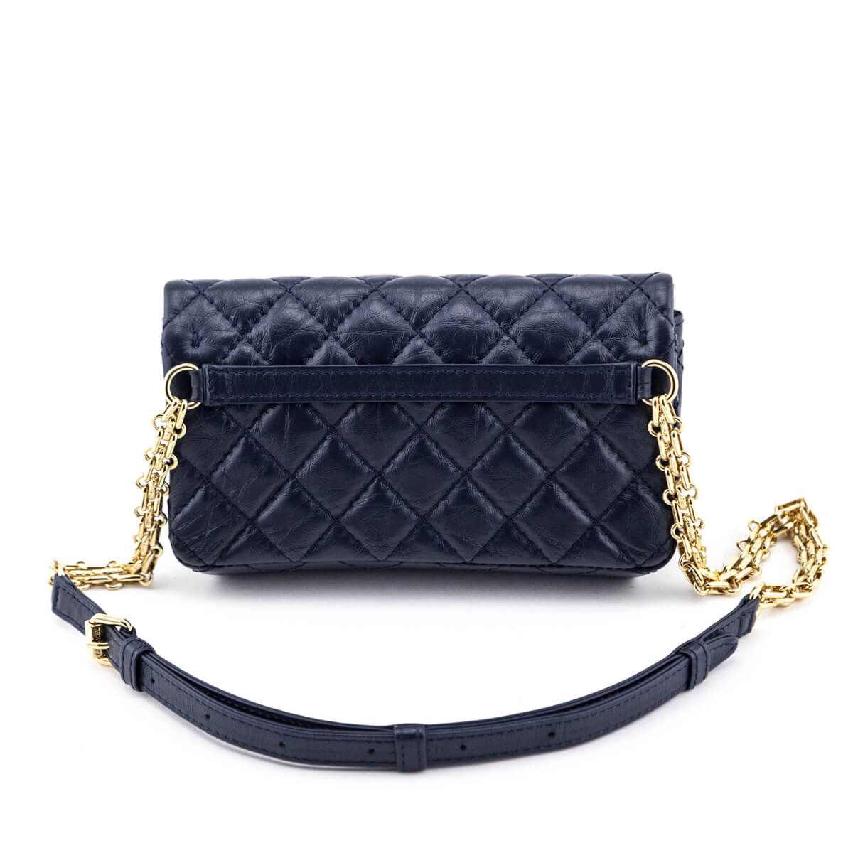 Chanel Marine Quilted Aged Calfskin Reissue Belt Bag