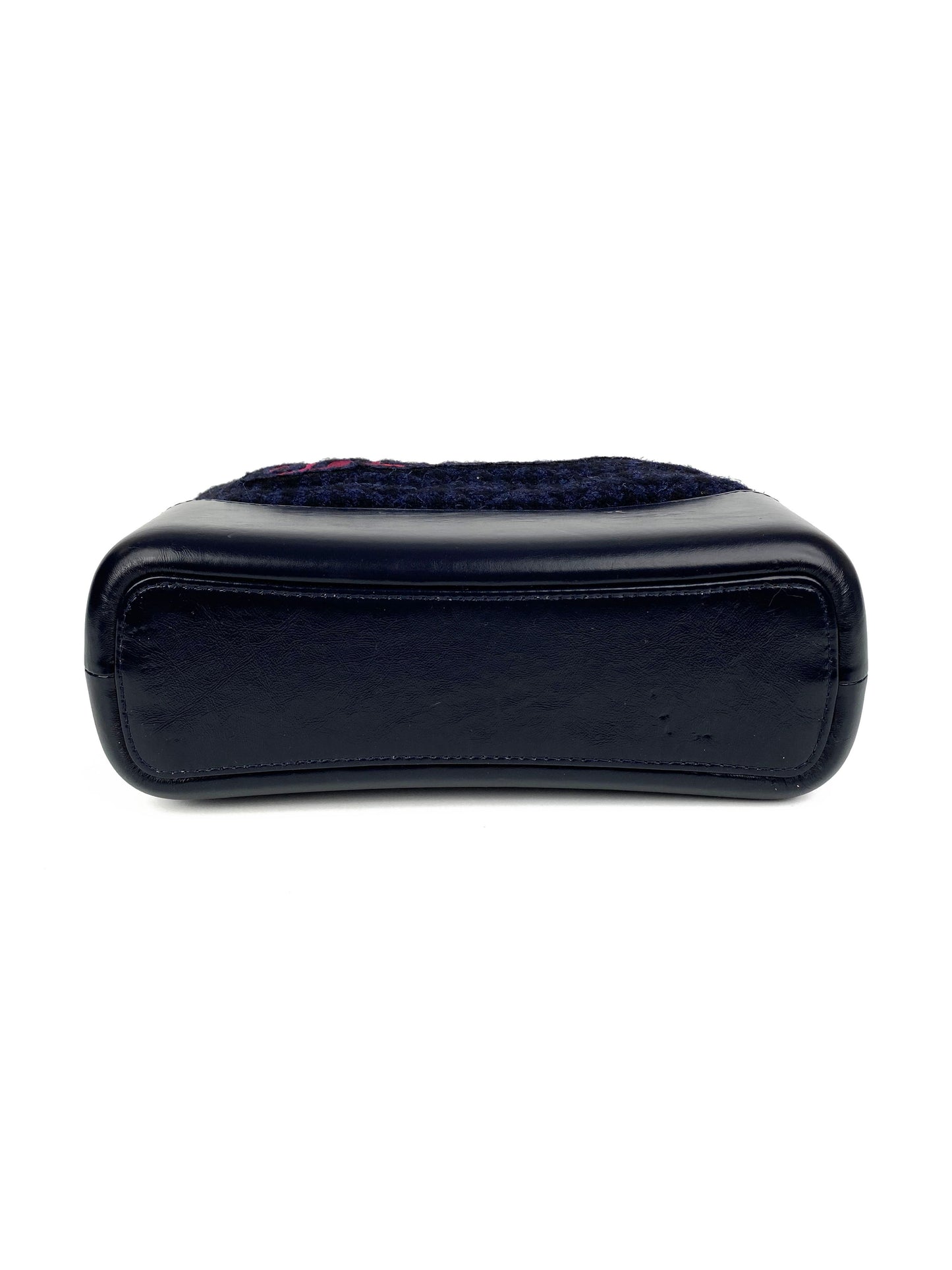 Chanel Navy Tweed Gabrielle Bag