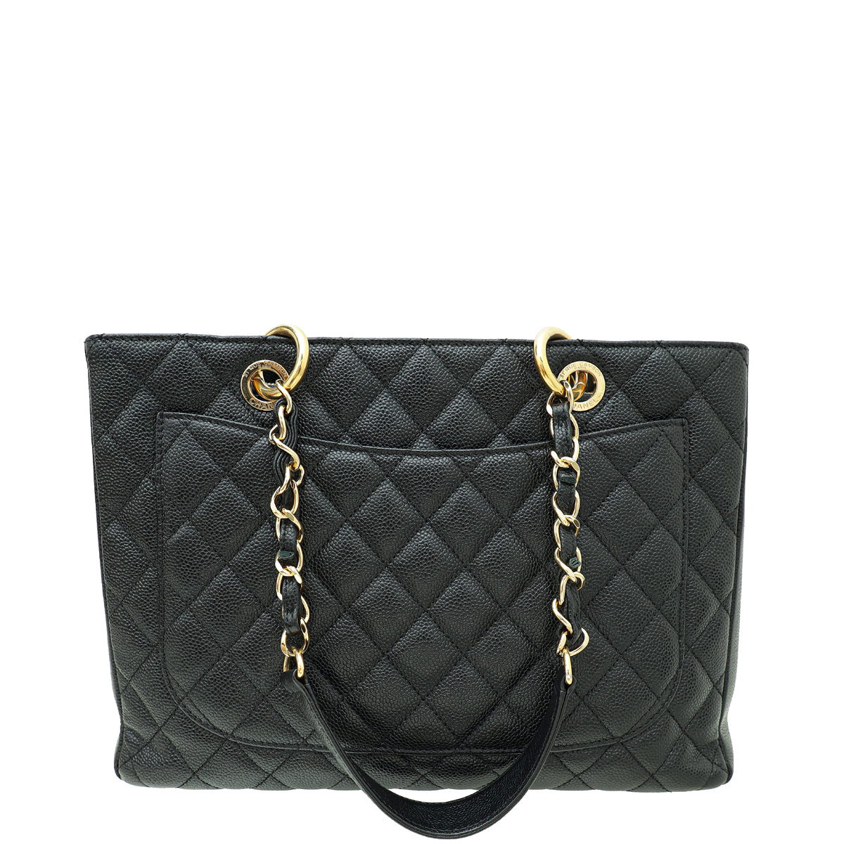 Chanel Black Grand Shopping Tote (GST) Bag
