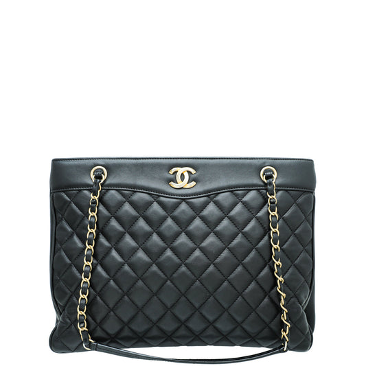 Chanel Black Coco   Timeless Tote Large Bag