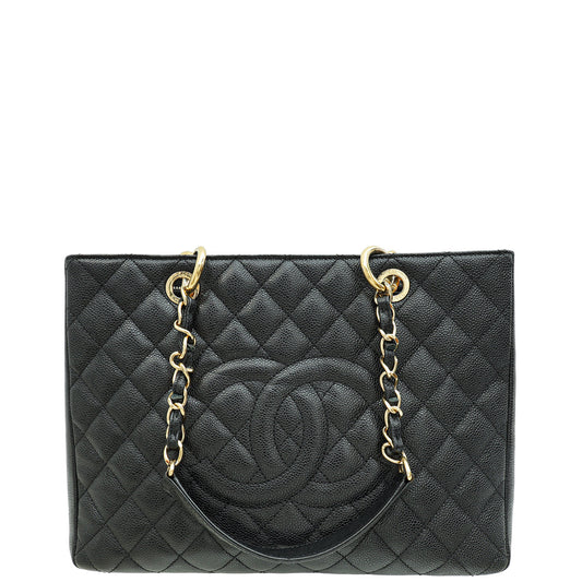 Chanel Black CC GST Medium Bag