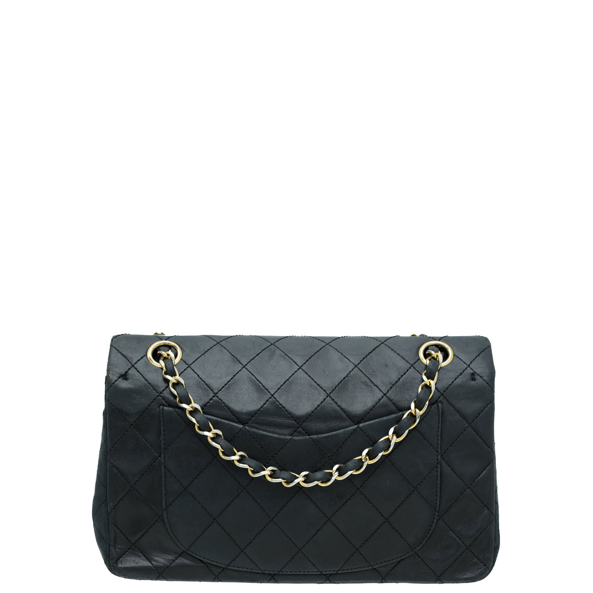 Chanel Black   CC Classic Double Flap Small Bag