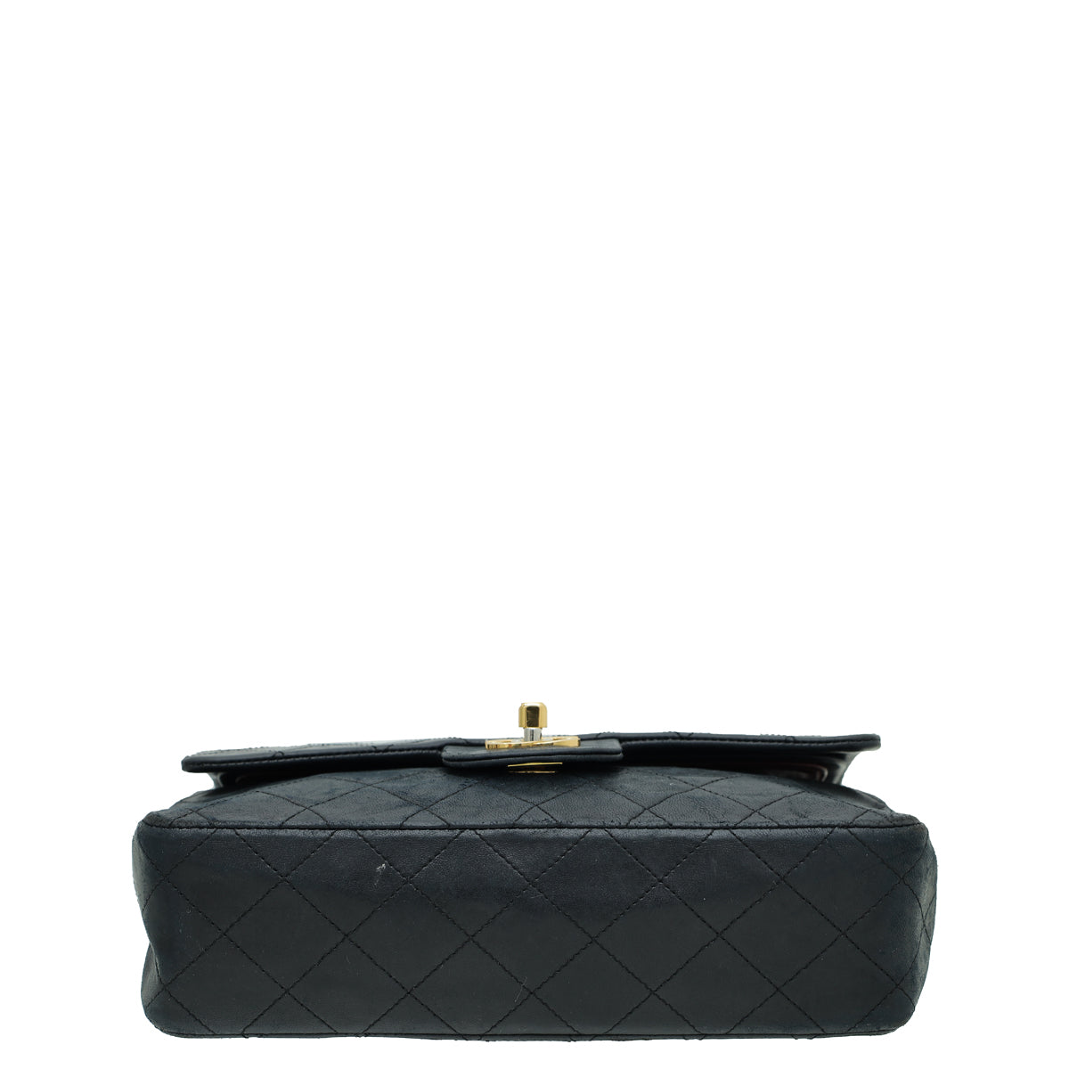 Chanel Black   CC Classic Double Flap Small Bag