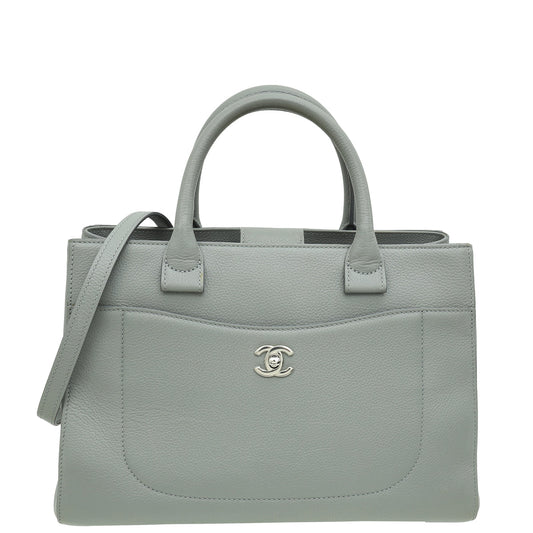 Chanel Gris Neo Executive Shopping Bag