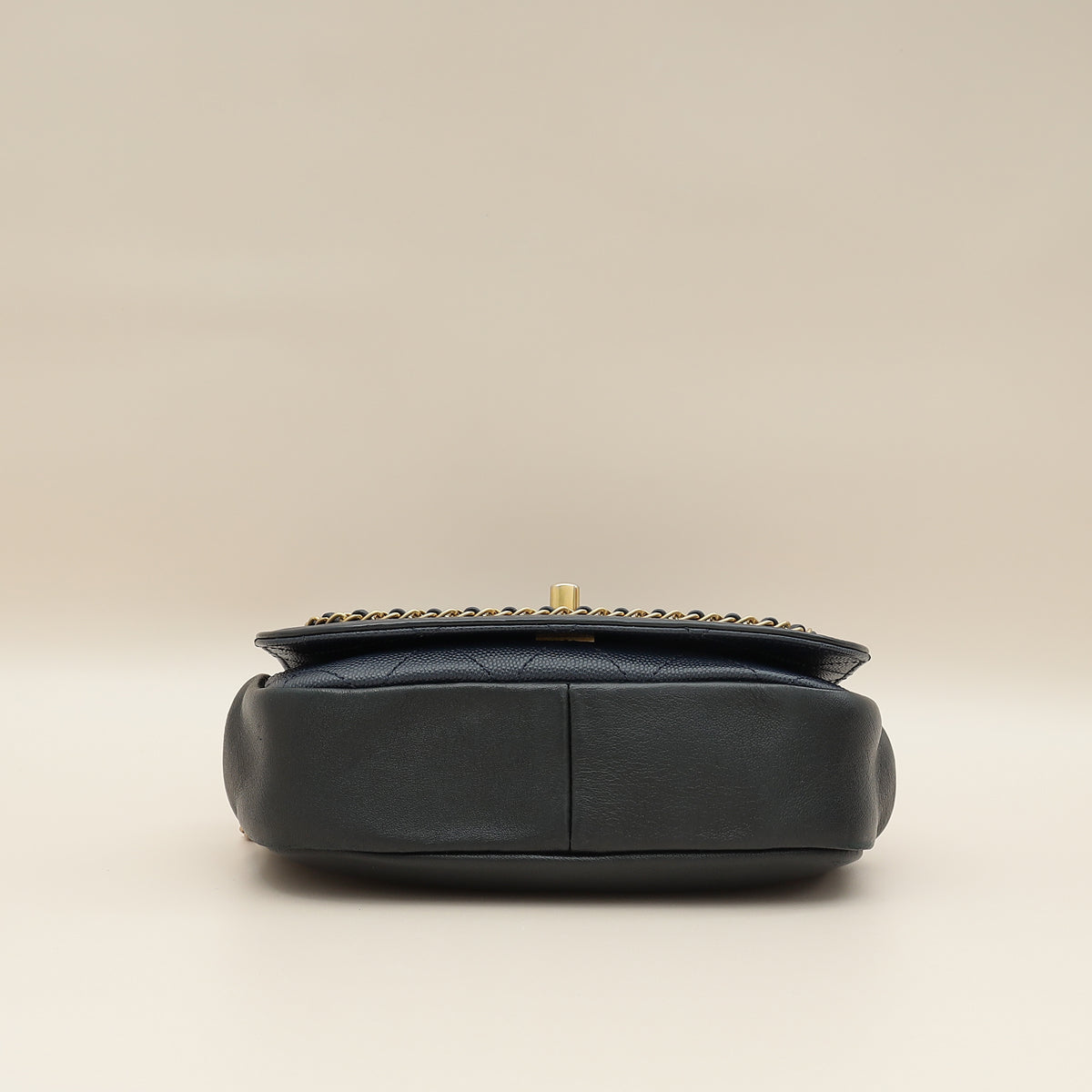 Chanel Bicolor CC Lovely Chains Woven Around Flap Bag