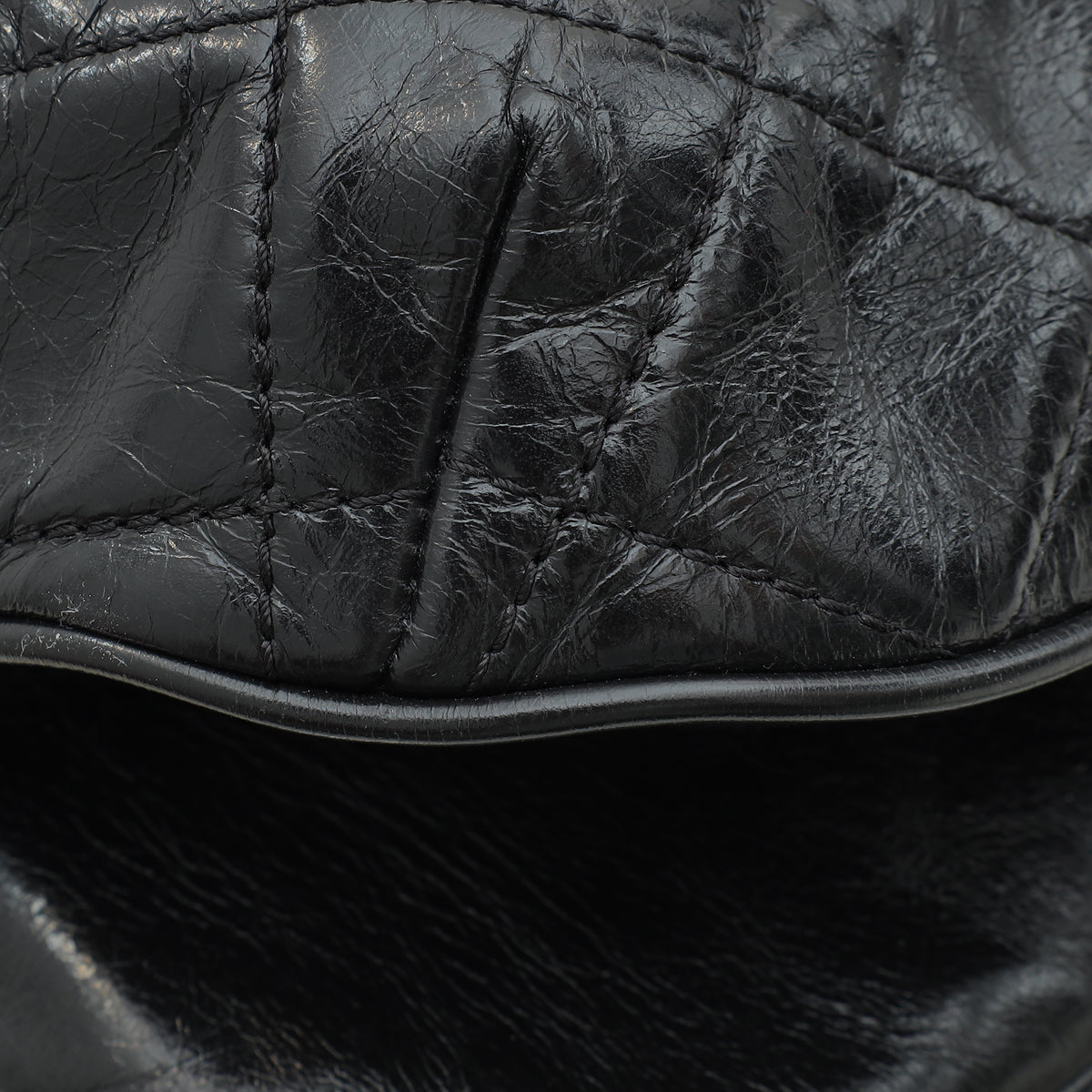 Chanel Black CC Bubble Large Messenger Flap Bag