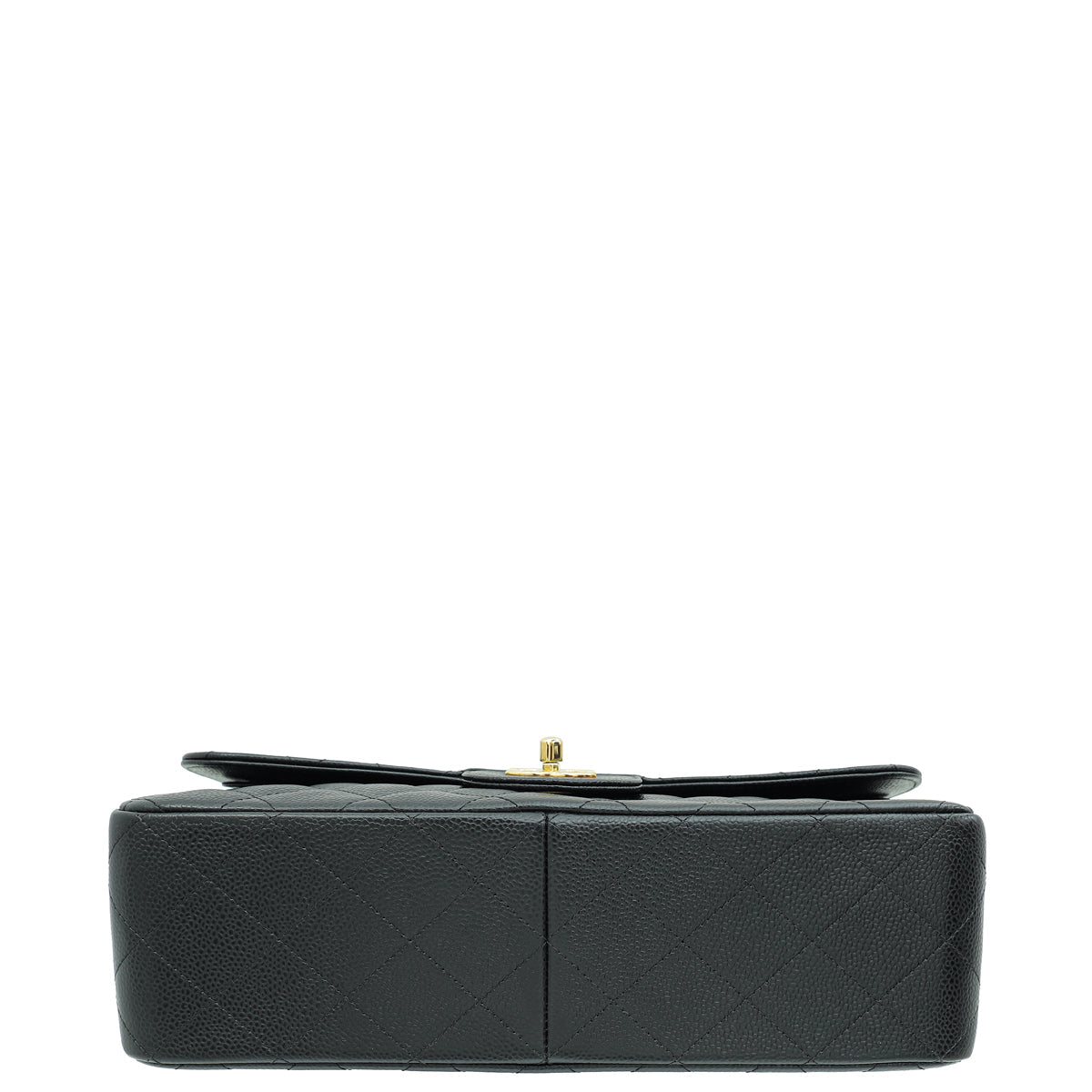 Chanel Black Classic Double Flap Jumbo Bag