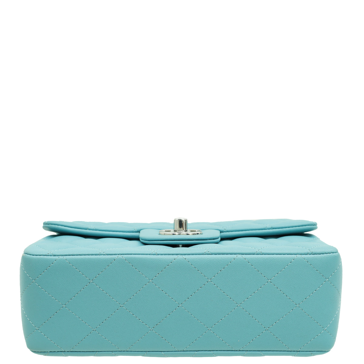Chanel Dark Tiffany Mini Rectangular Classic Flap Bag