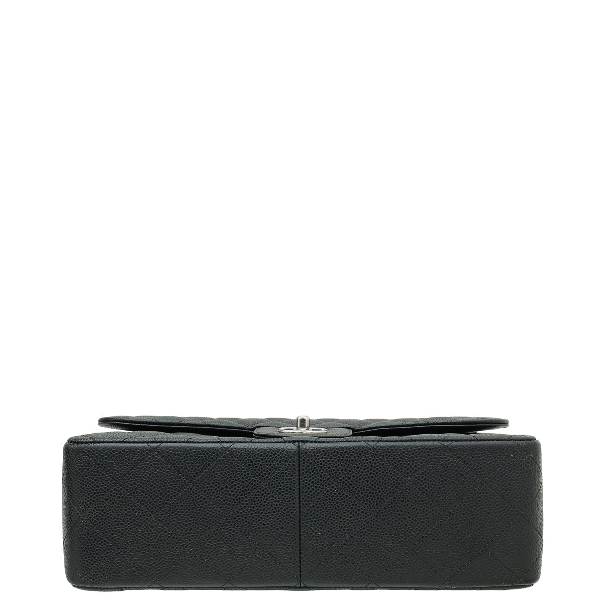 Chanel Black Classic Double Flap Jumbo Bag