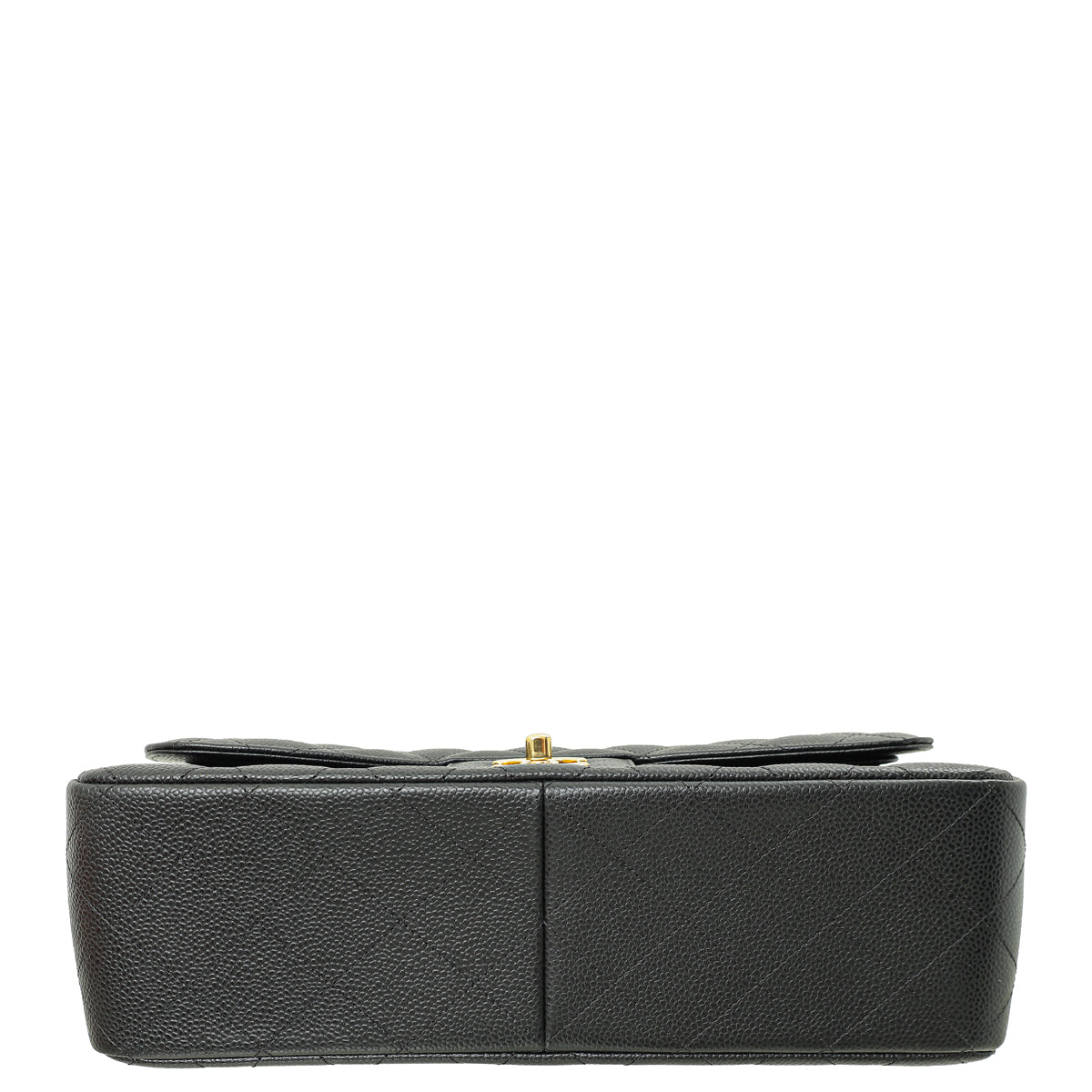 Chanel Black CC Classic Double Flap Jumbo Bag