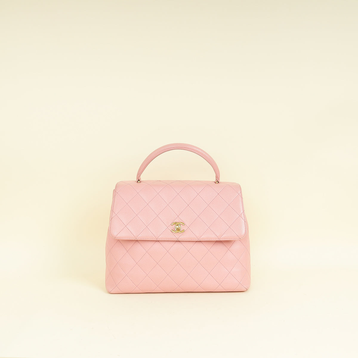 Chanel Pink   Kelly Top Handle Bag