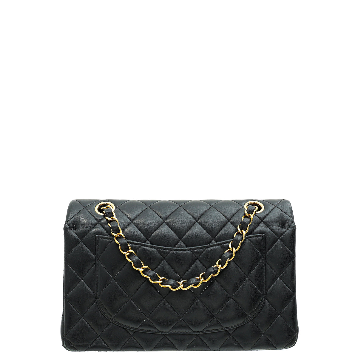 Chanel Black CC Classic Small Double Flap Bag