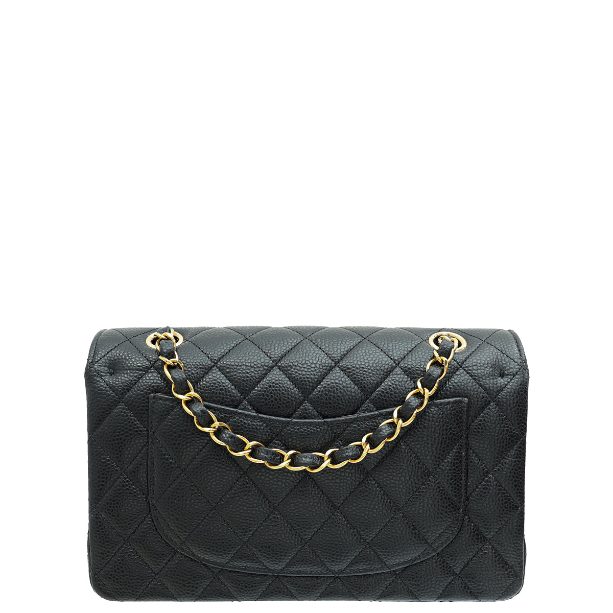 Chanel Black CC Classic Double Flap Small Bag