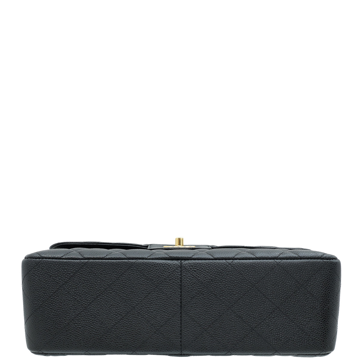 Chanel Black CC Classic Double Flap Jumbo Bag