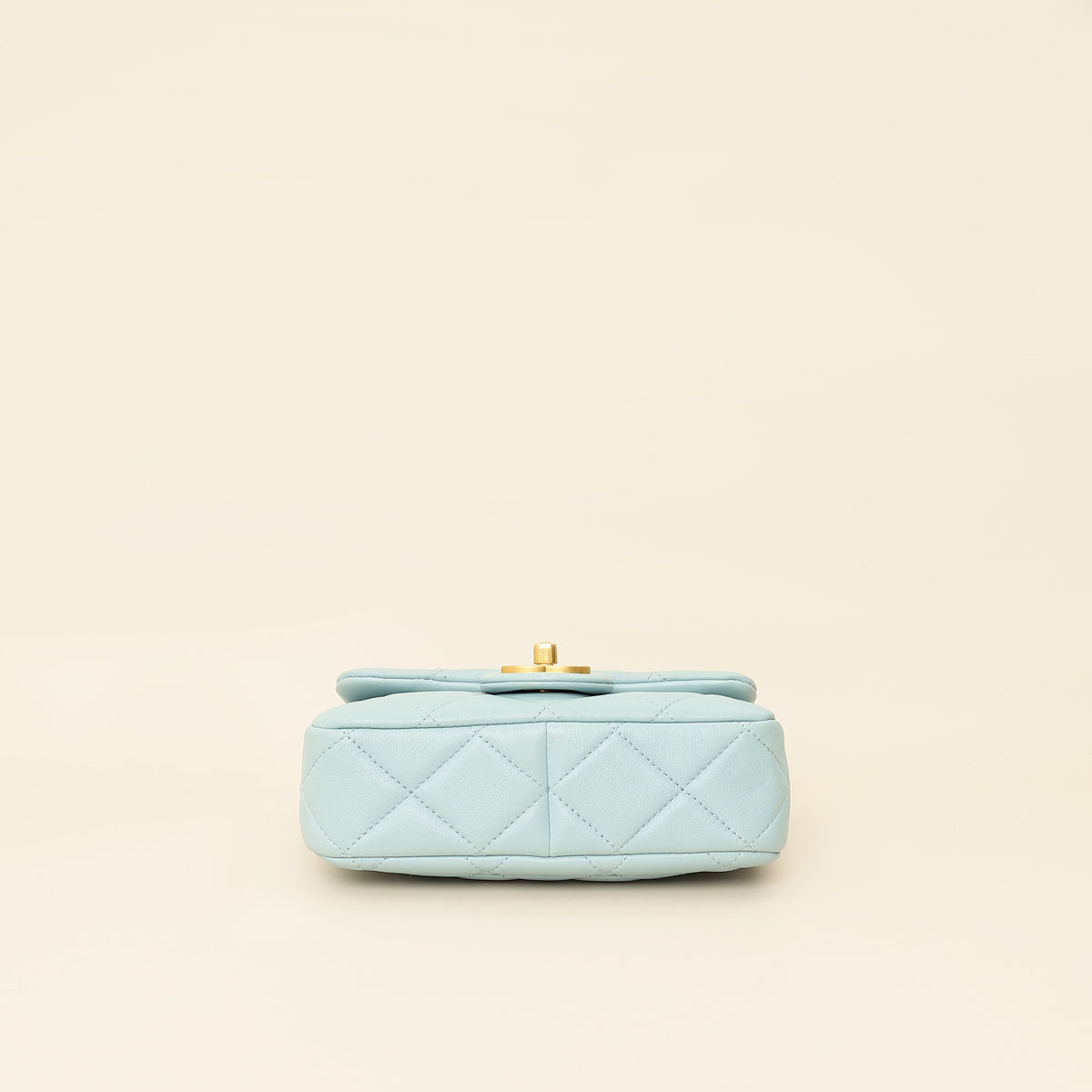 Chanel Light Blue Pending CC Mini Square Flap Bag