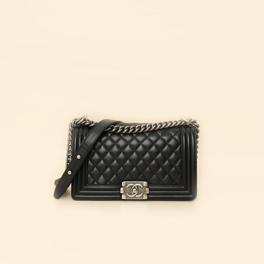 Chanel Black Le Boy Medium Bag