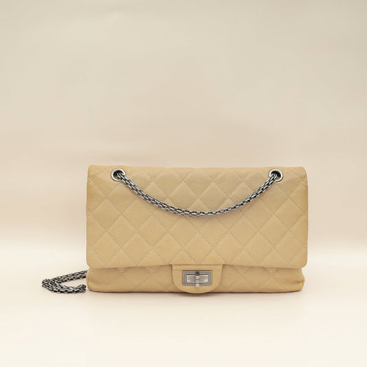 Chanel Beige 2.55 Reissue Double Flap Bag